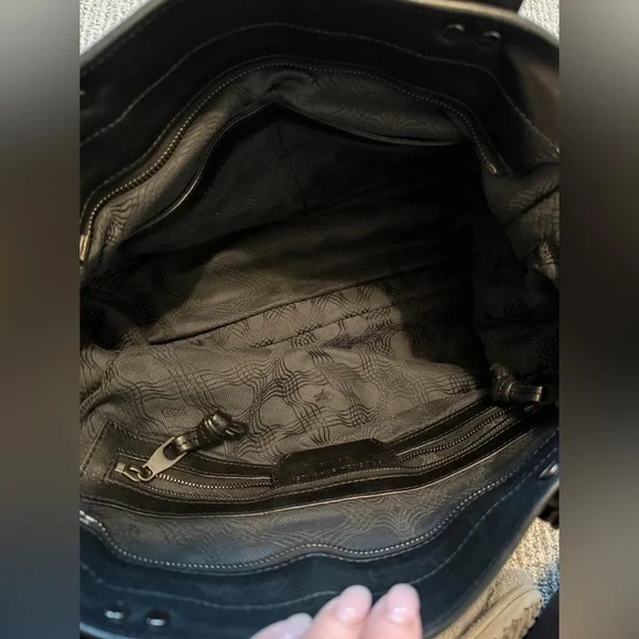 Proenza Schouler PS1 Large cross body tote bag in Black with Gunmetal hardware - Picture 6 of 8